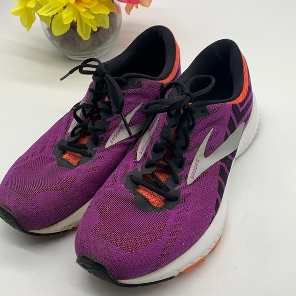 Brooks Shoes - Brooks Purple Black Launch Running Shoe Sz 9.5. BRK0247